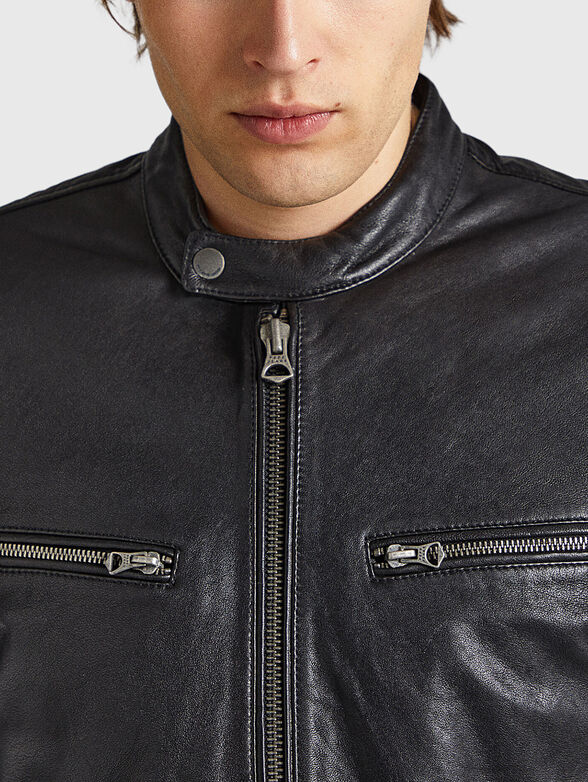 BERL leather jacket - 4