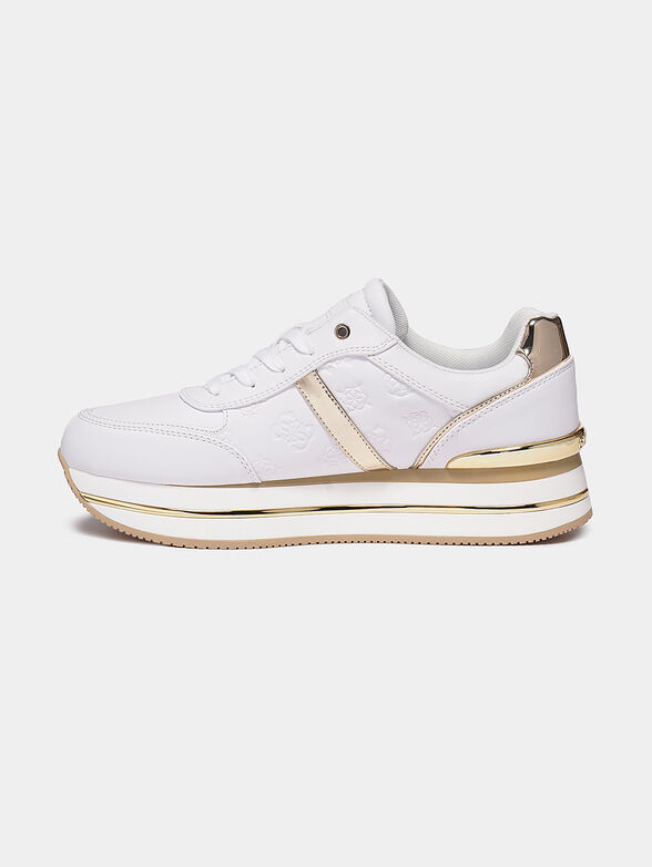 DAFNEE Black platform sneakers - 4