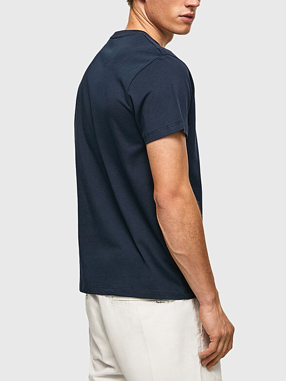 ROSLYN T-shirt with print and logo - 3