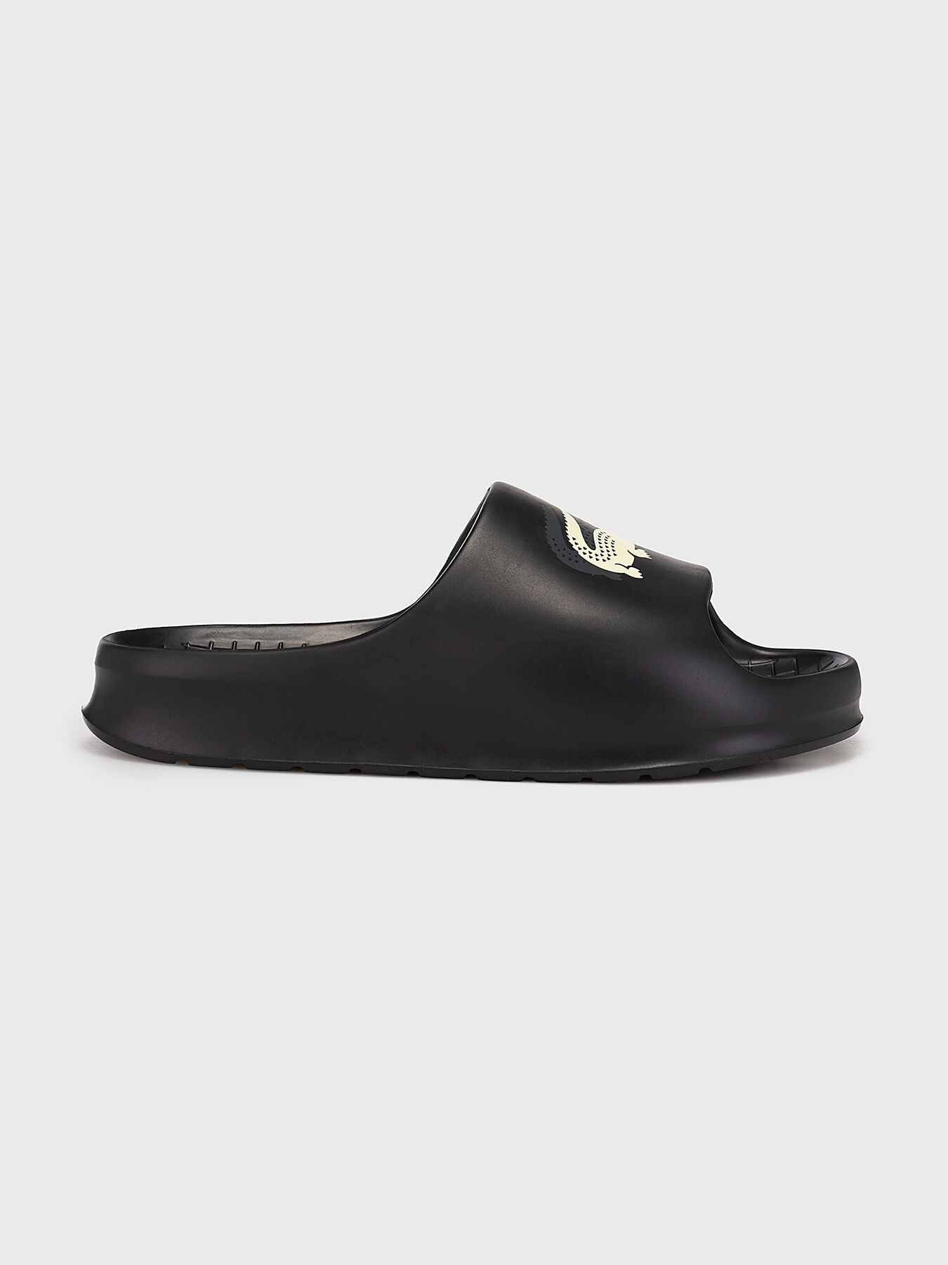 CROCO 2.0 EVO black slippers brand LACOSTE Globalbrandsstore en
