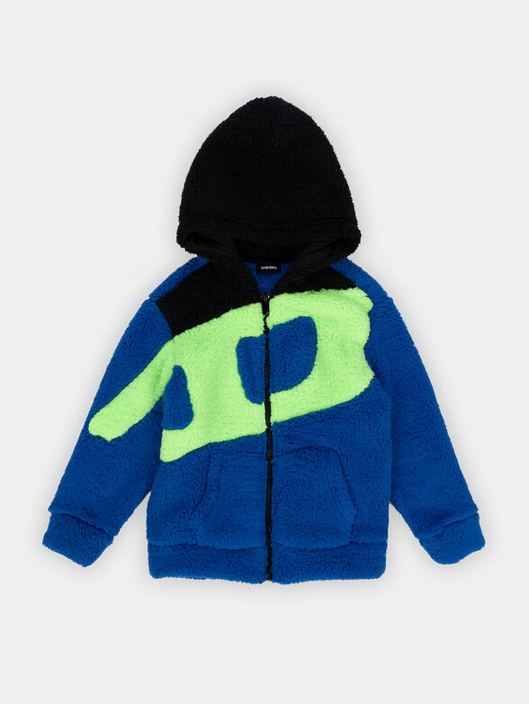 SALDYX sweatshirt with zipper and hood - 1