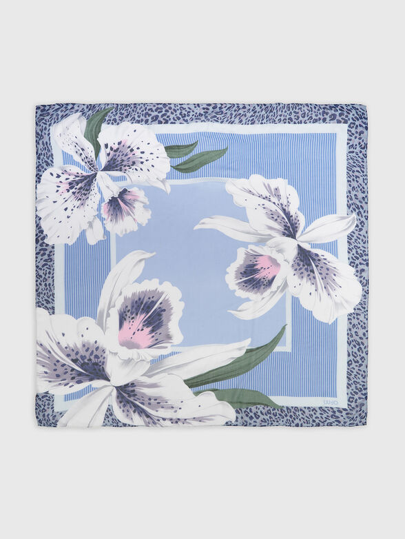 DONNA square viscose scarf - 2