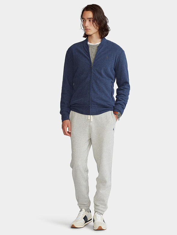 Sweatshirt with embroidered logo - 4