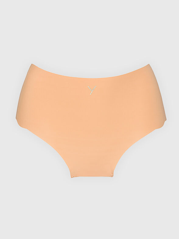 TAGLIO VIVO high-waisted beige briefs - 1