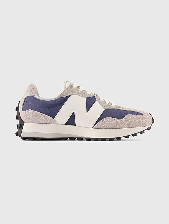 327 grey sports shoes with contrasting inserts - 1