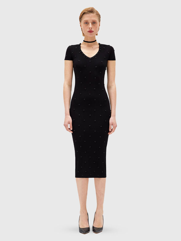Short sleeved mini dress - 1