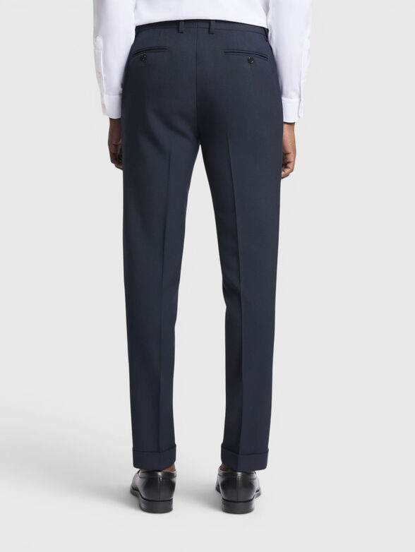 Wool pants with slim fit - 2