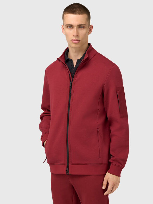 Sweatshirt in red - 1