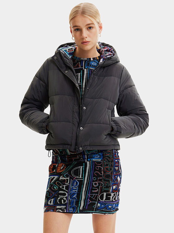 REE black padded jacket - 1