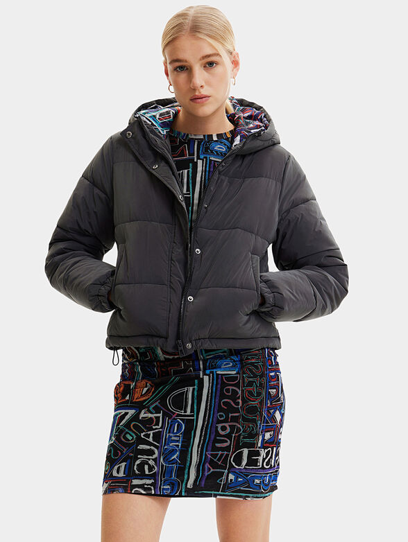 REE black padded jacket - 1