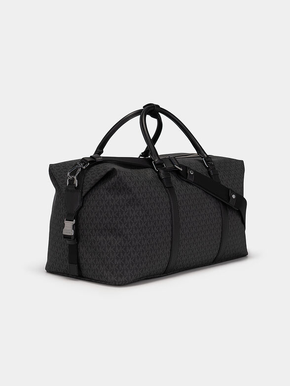 HUDSON weekender bag with monogram logo print - 4