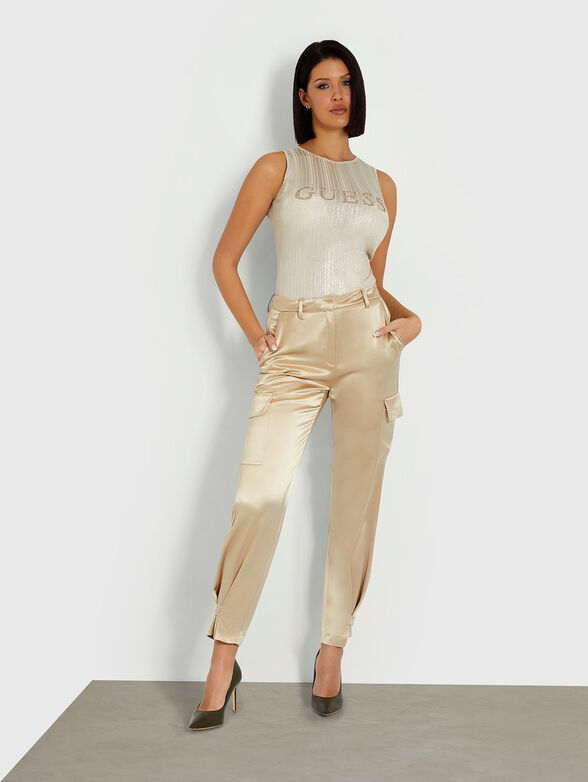 CRISTINA rhinestone tank top - 2