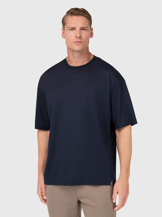 Cotton blend T-shirt - 1