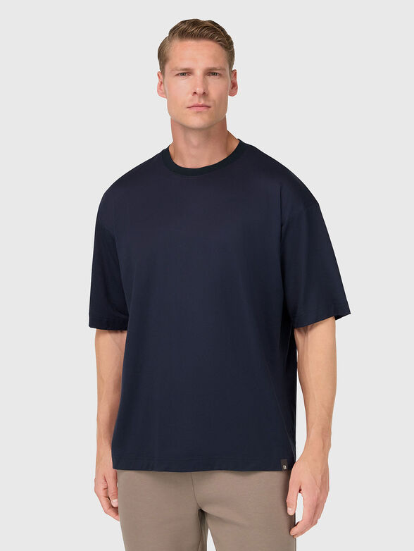 Cotton blend T-shirt - 1