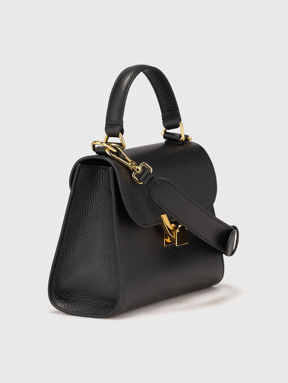 Leather bag with gold details - 4