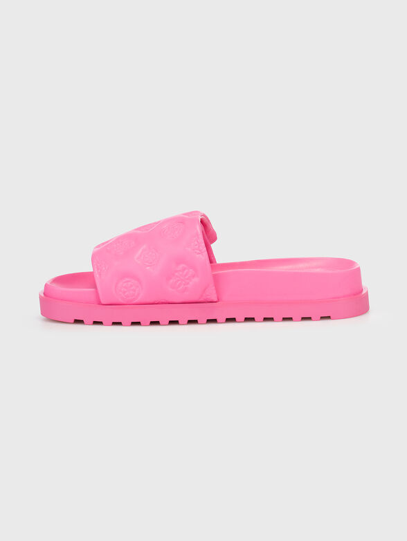 FABIO black slippers with 4G logo details - 4