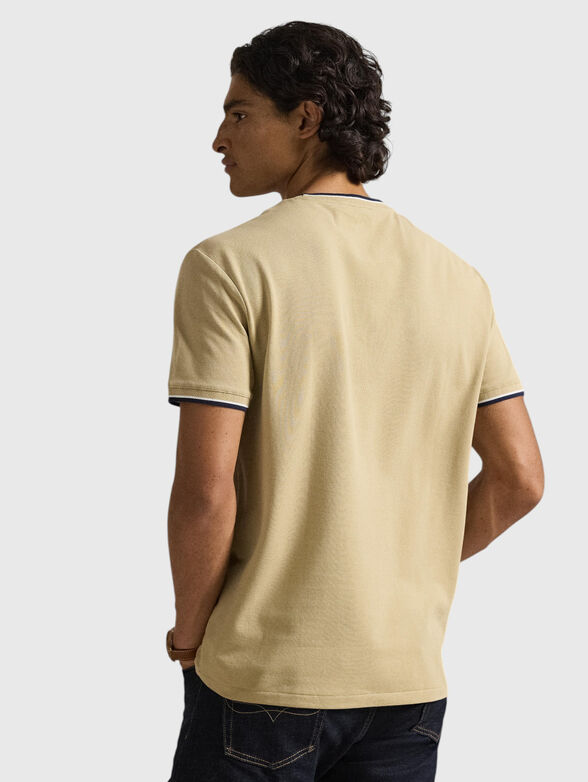 T-shirt with contrasting trim - 3