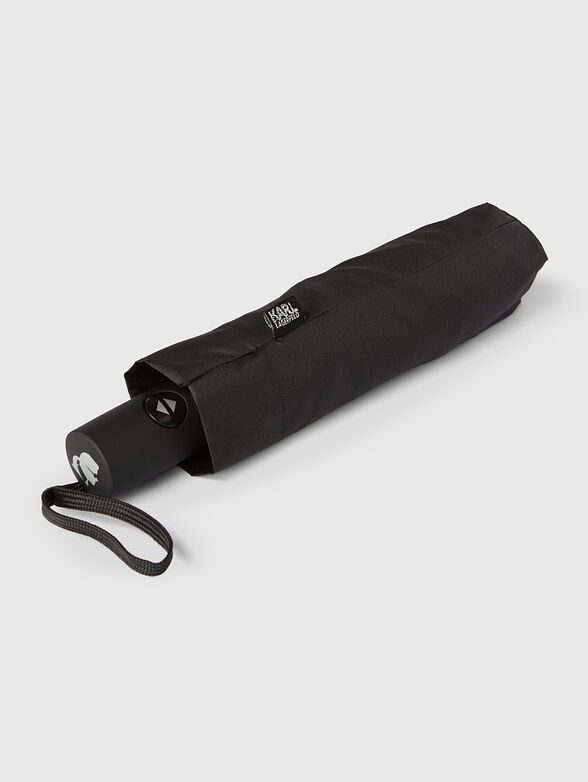 Black umbrella with contrast logo - 4