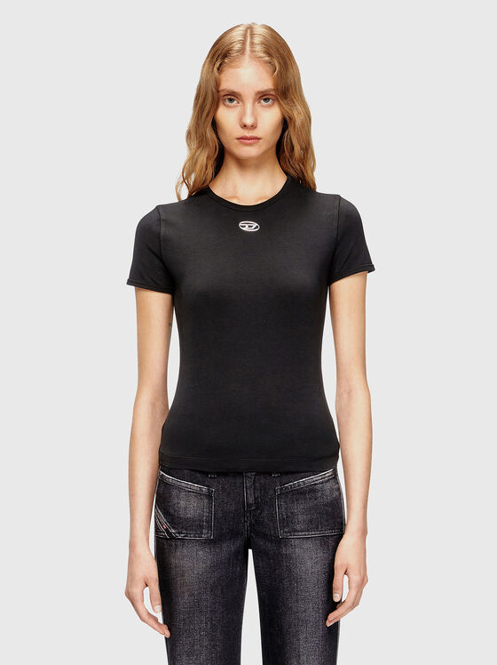 Черна тениска T-UNCUTIESLONG-OD - 1