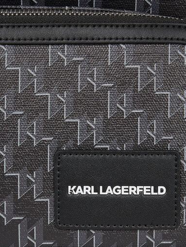 Backpack with logo print - 4