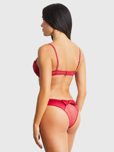 RED PASSION push up bra - 3