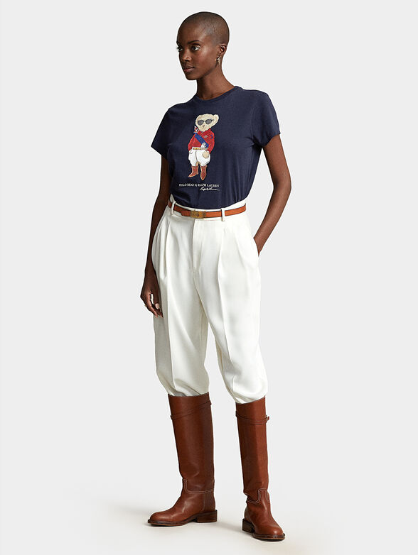 Polo Bear cotton printed T-shirt - 2