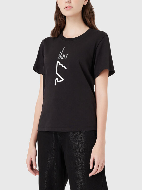 Round neck T-shirt - 1