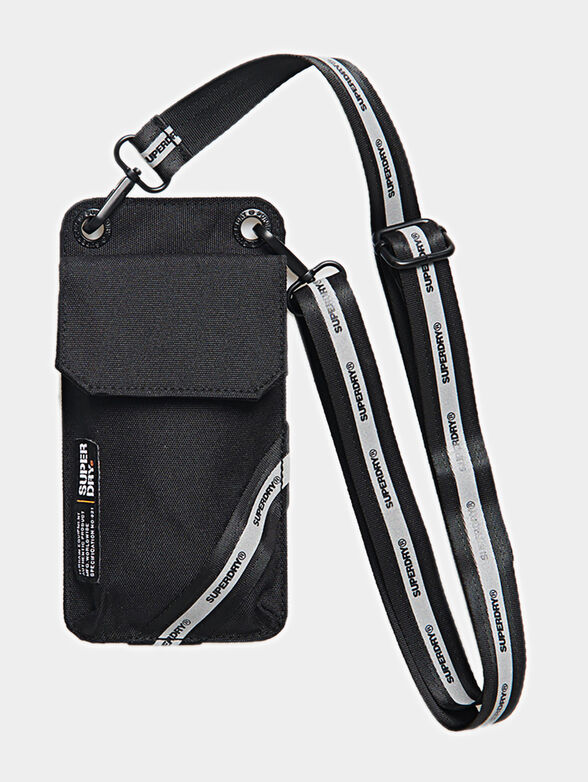 Phone pouch in black color - 2