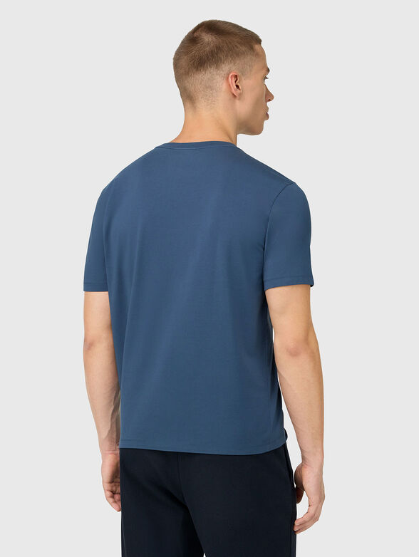 Round neck cotton T-shirt  - 3