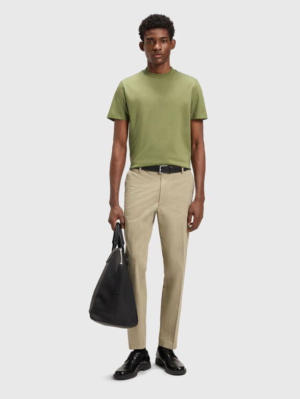 H-TESSLER T-shirt with accent stitching - 2