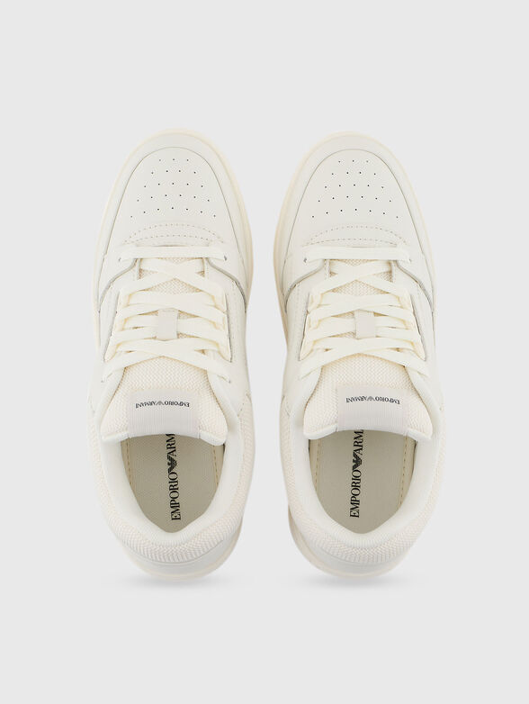 Leather sneakers - 6