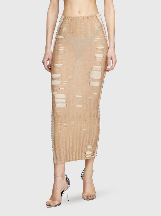 Миди пола M-CALINA с акцентни накъсвания - 2