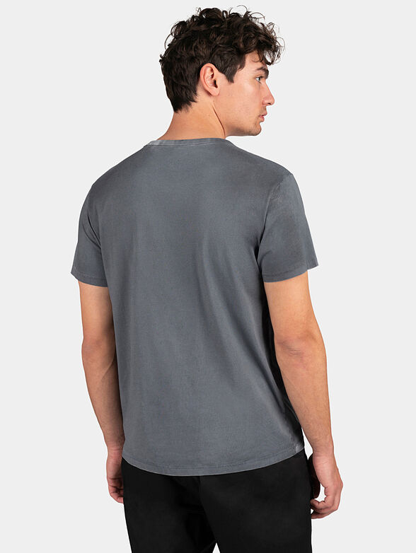 FRANTIC cotton T-shirt with logo print - 3