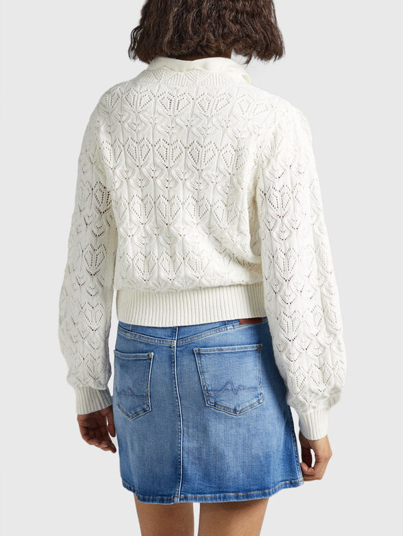 DAMARA sweater with openwork embroidery - 3