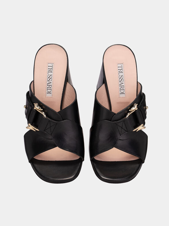 Genuine leather sandals - 6