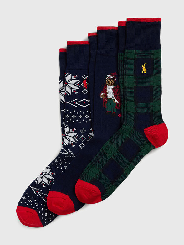 Set of three pairs of socks - 1