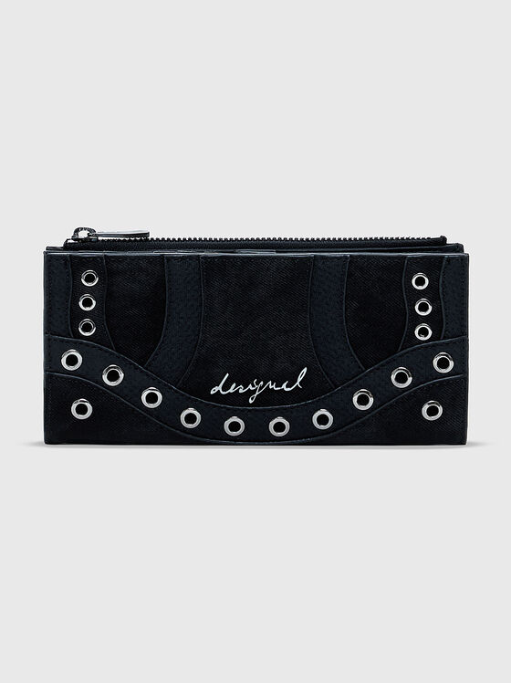 Wallet with contrasting details  - 1