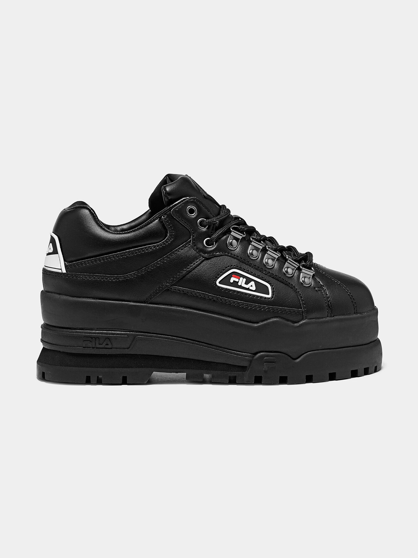 TRAILBLAZER Wedge platform sneakers in black color brand FILA Globalbrandsstore en