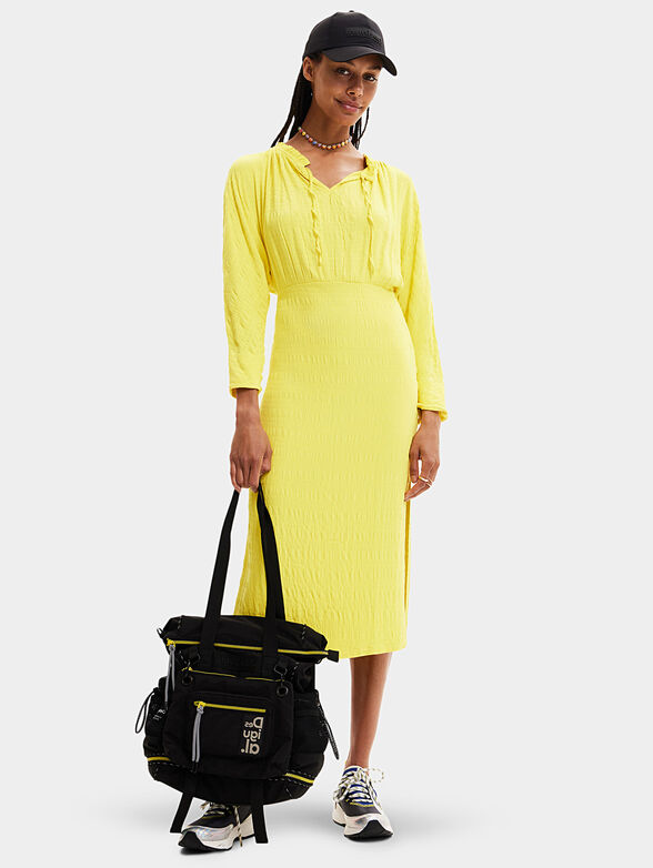Dress in yellow color - 5