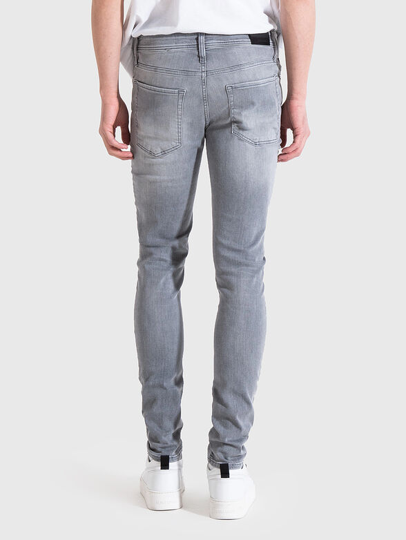 OZZY gray slim jeans - 2
