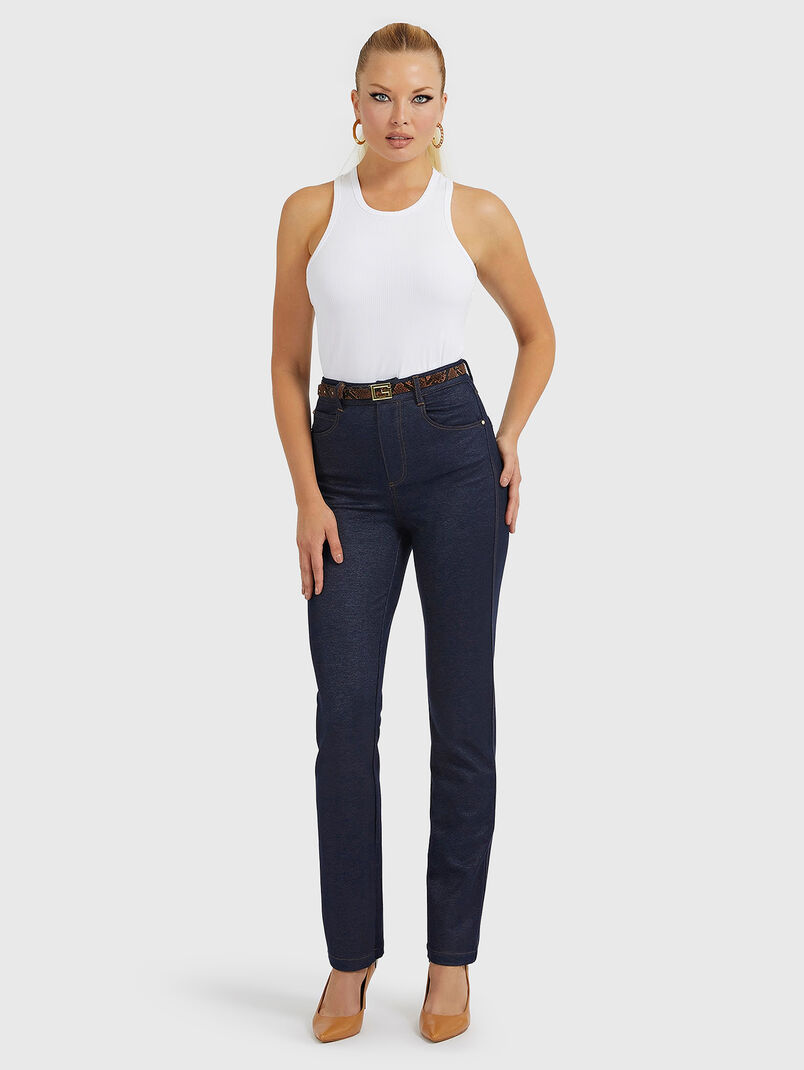 Pants with denim texture - 3