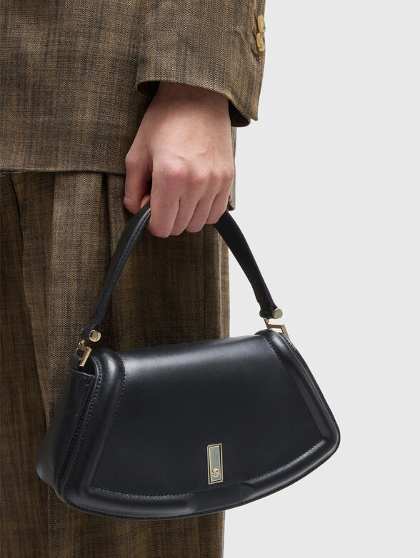 Leather bag with long strap - 2