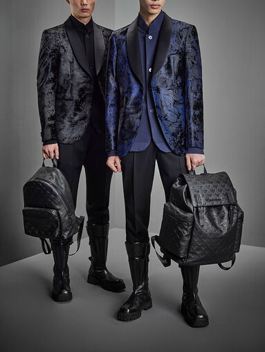 Floral velvet jacket - 5