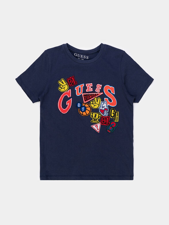 T-shirt with appliques - 1