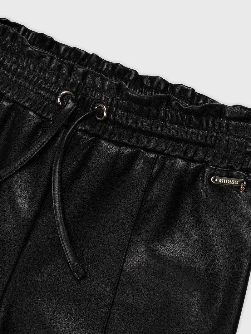 Faux leather pants - 3