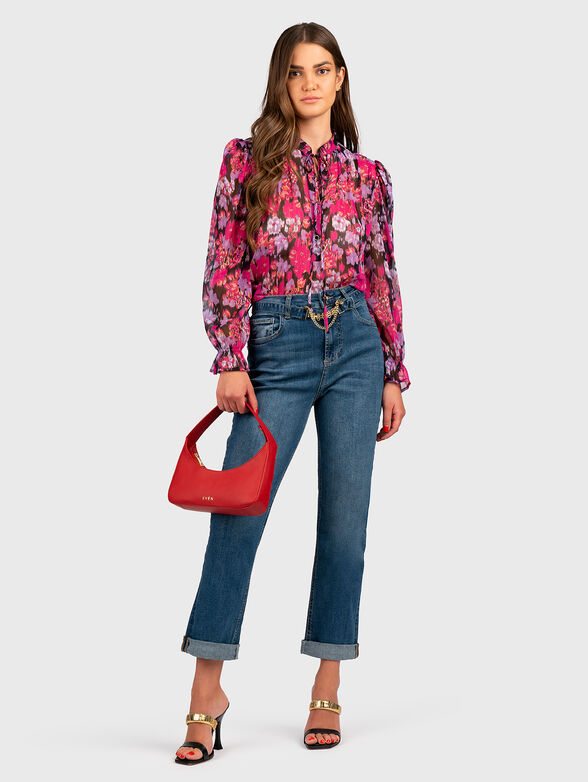 Shirt with floral print - 2