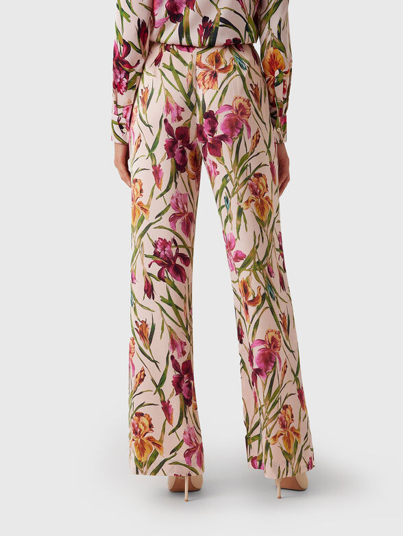IRIS floral print trousers - 1
