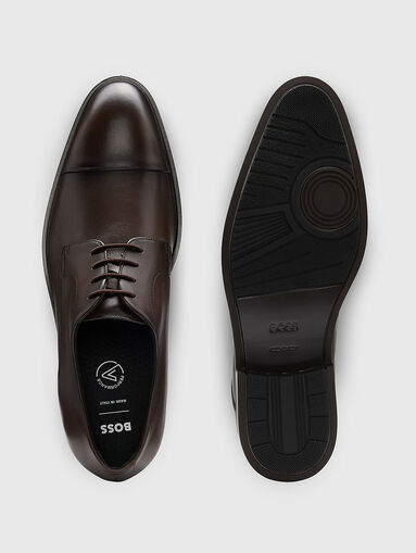 Leather Derby shoes - 5