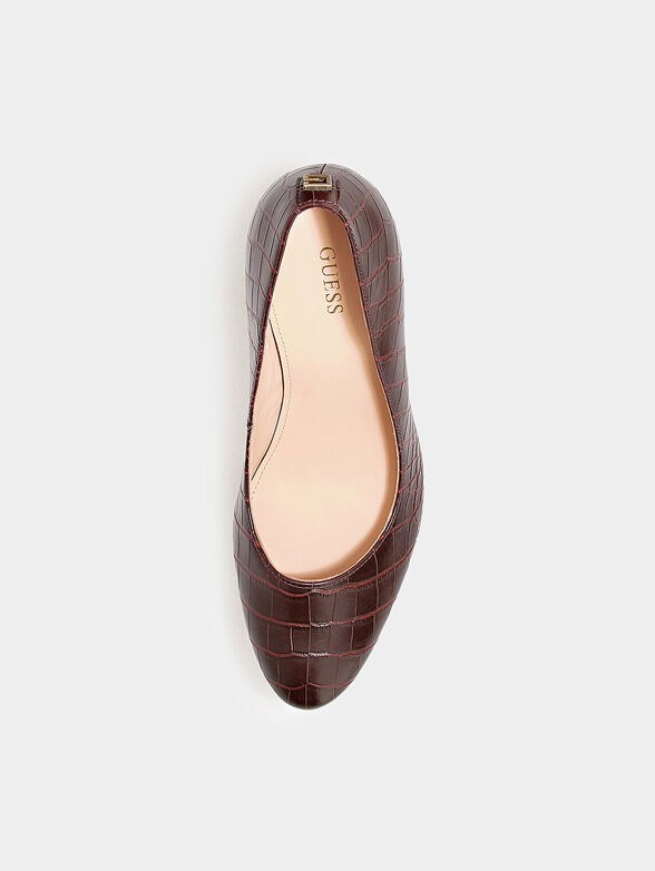 CADOR shoes with croc texture - 4