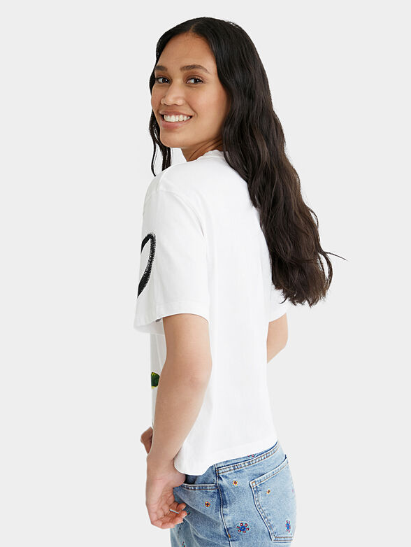 CELIDONIA Tee with floral motifs - 4